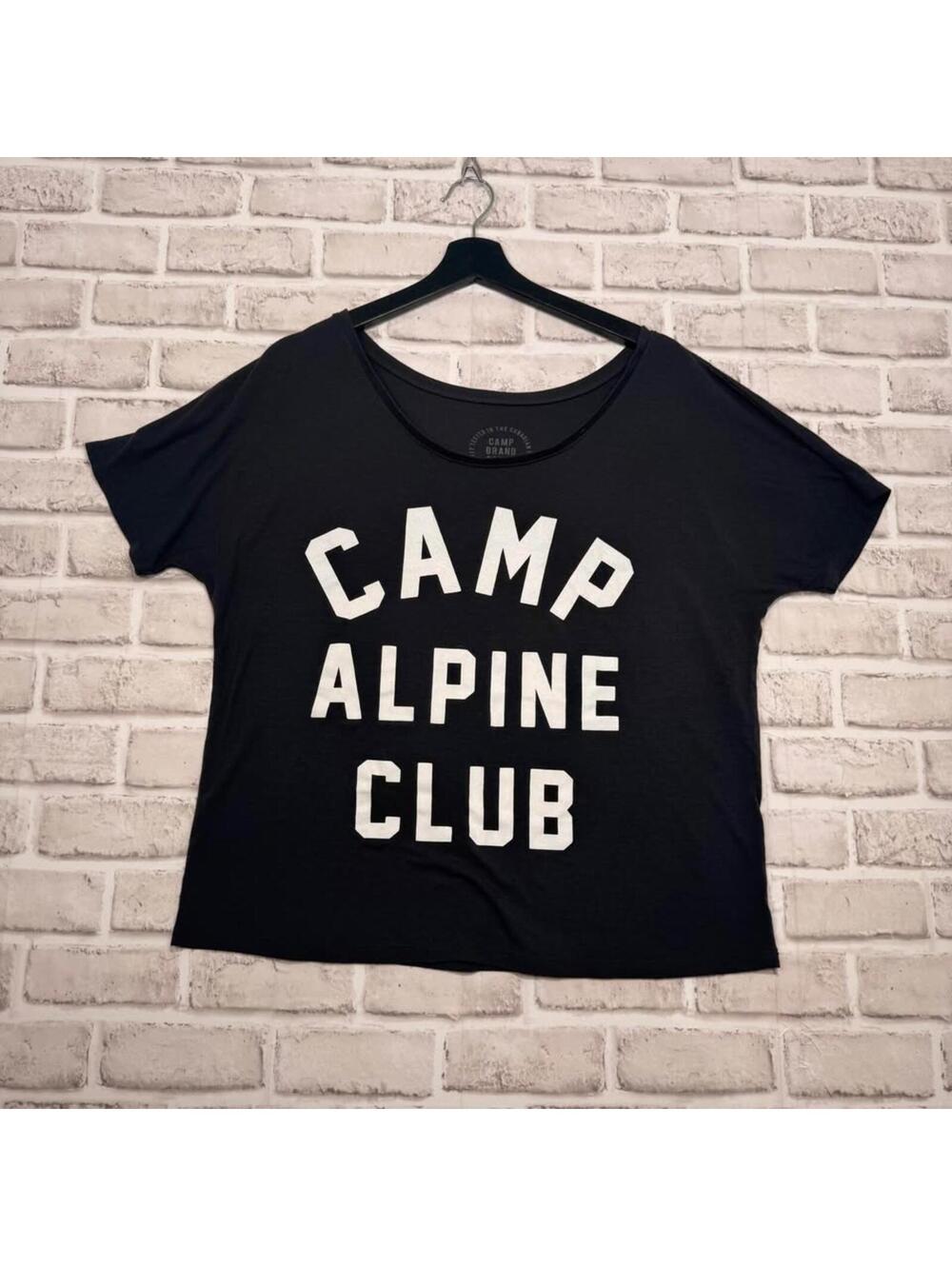Camp Brand Goods Camp‎ Alpine Club T-Shirt Women's M